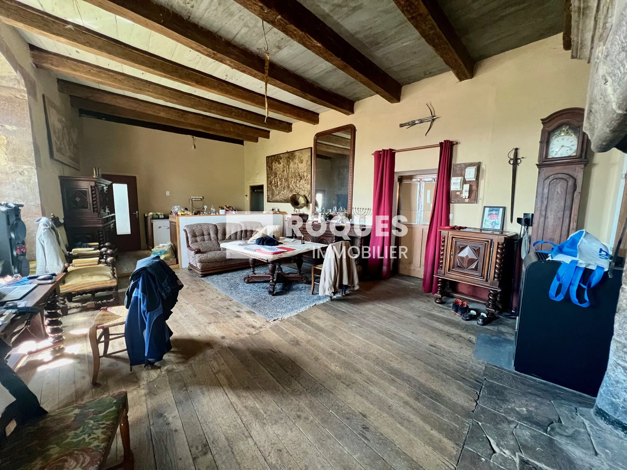 Château de la Commanderie hospitalière du XVème siècle à Martrin 