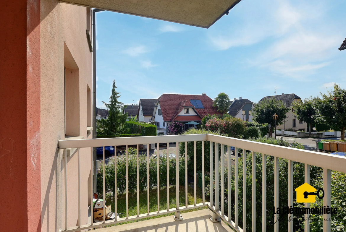 Appartement F3 à vendre à Blotzheim - 65,88 m² avec garage 