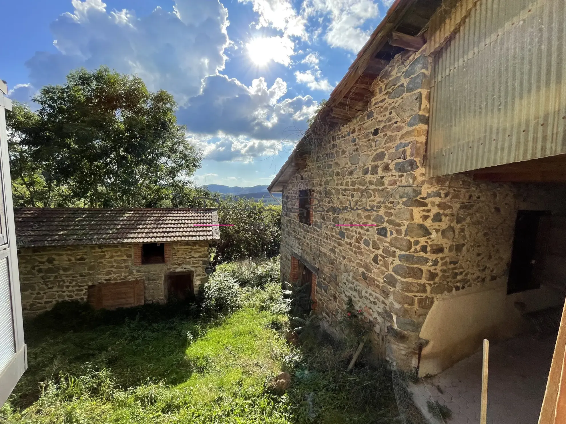 Maison de campagne en pierre avec 3140 m² de terrain à Cublize 