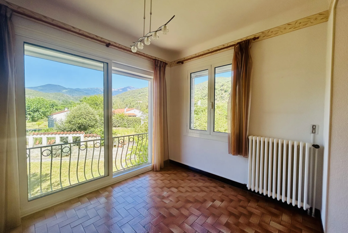 Maison spacieuse à Arles sur Tech avec vue sur montagnes 