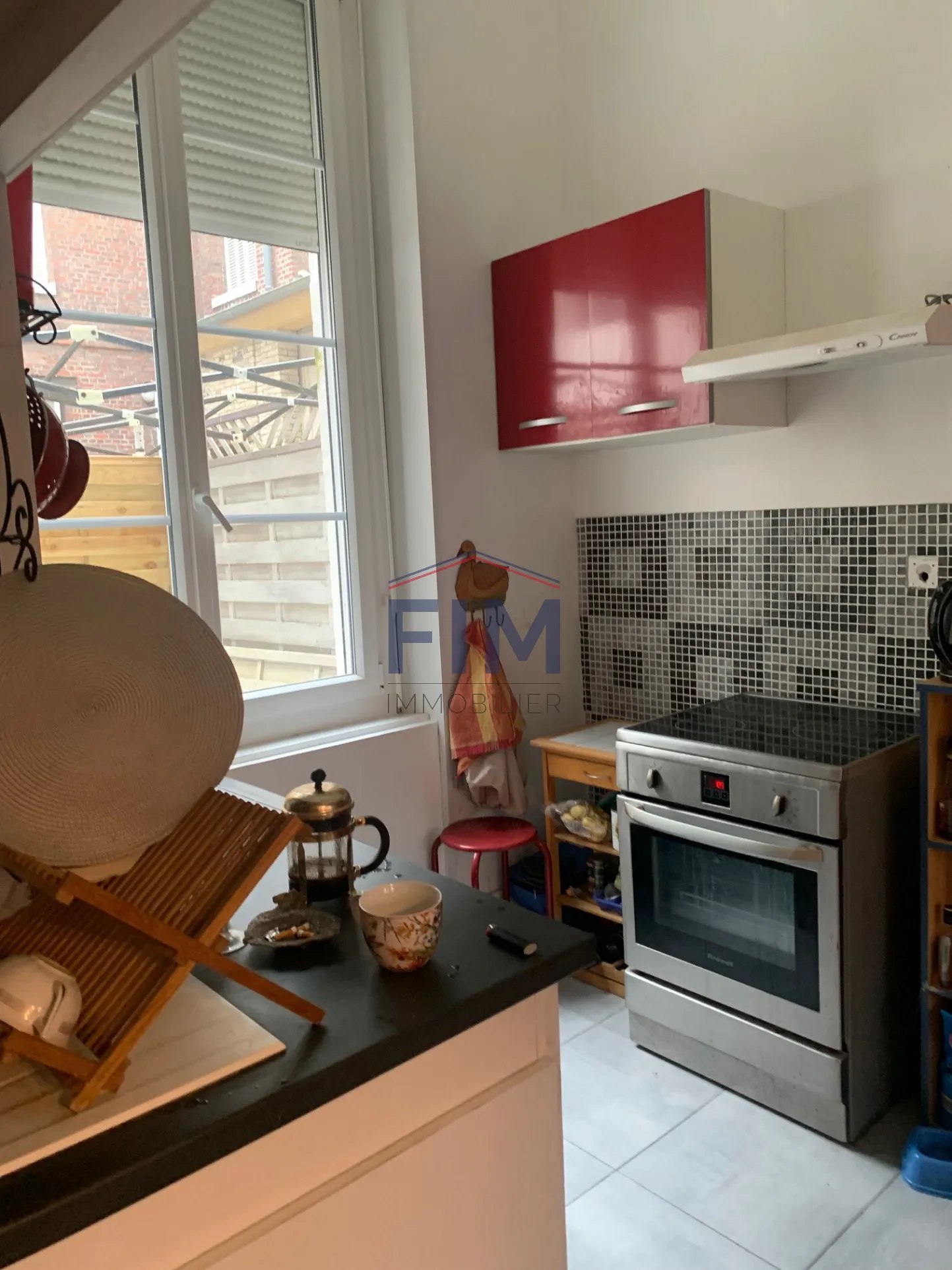 Appartement avec terrasse en hyper centre de Dieppe à vendre 