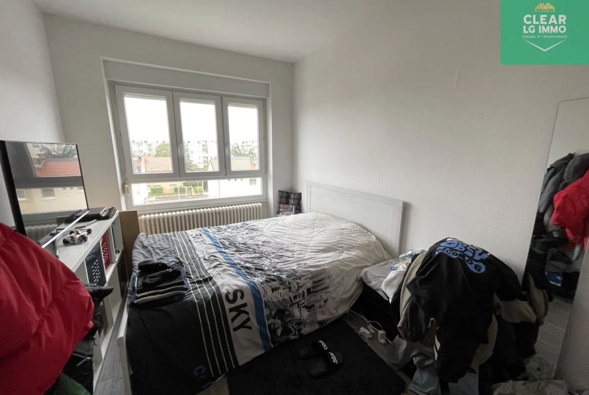 Bel appartement F3 à vendre à Yutz avec garage 