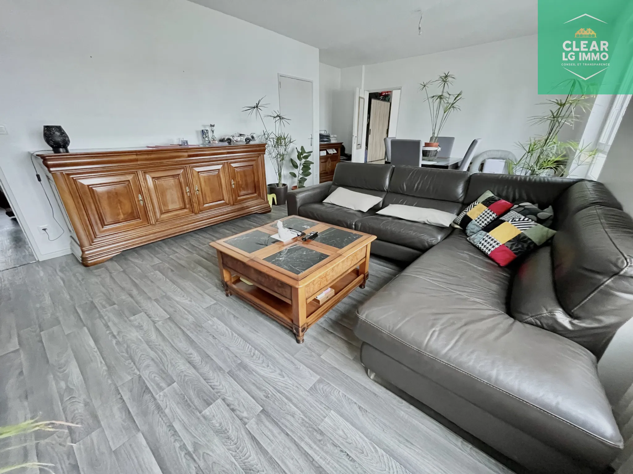 Yutz: Appartement F3 avec Garage à Vendre 