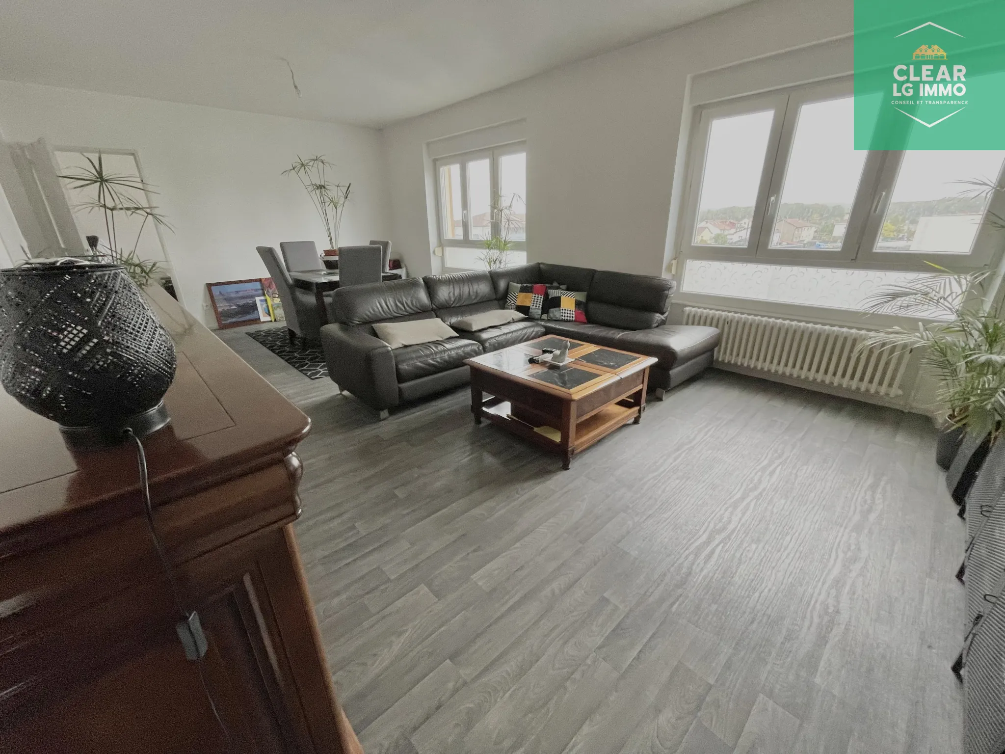 Yutz: Appartement F3 avec Garage à Vendre 