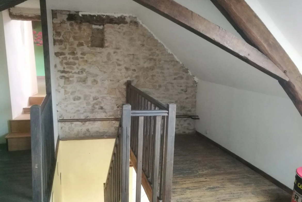 Maison de bourg à vendre à Ancinnes - 98,41 m² avec garage 