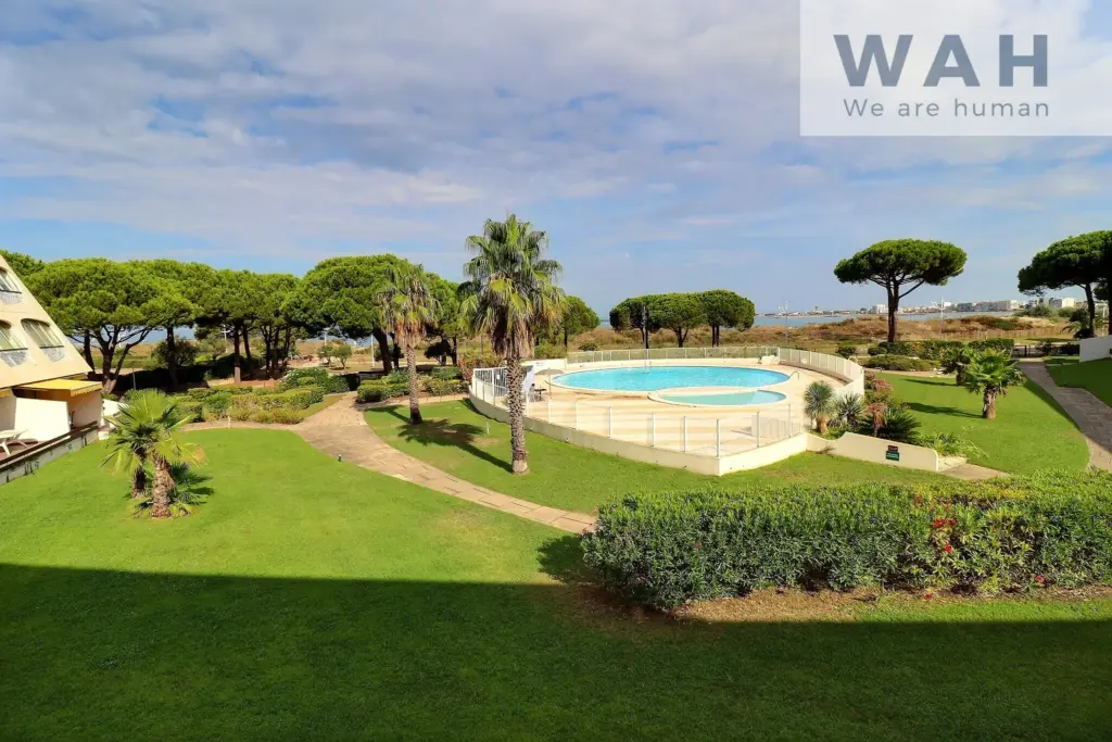 Studio meublé avec vue sur mer à Port Camargue - 30240