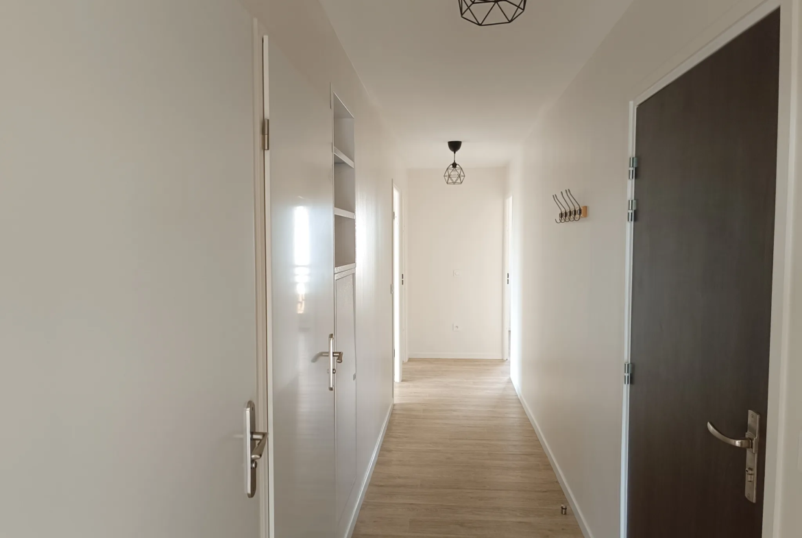 Bel appartement de 72 m² avec terrasse à Trappes 