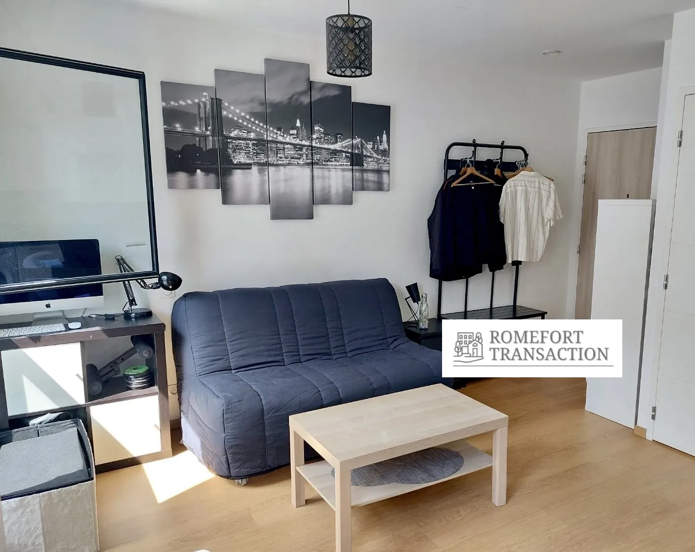 Studio neuf à vendre dans le Centre Graslin à Nantes 