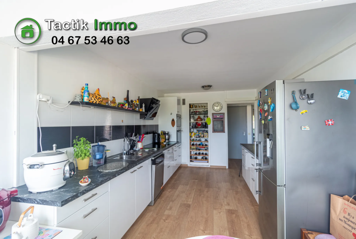 À vendre : Appartement 4 pièces à Sète avec ascenseur et parking 