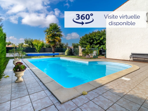 Maison spacieuse à vendre à Saint-Savinien avec piscine et jardin