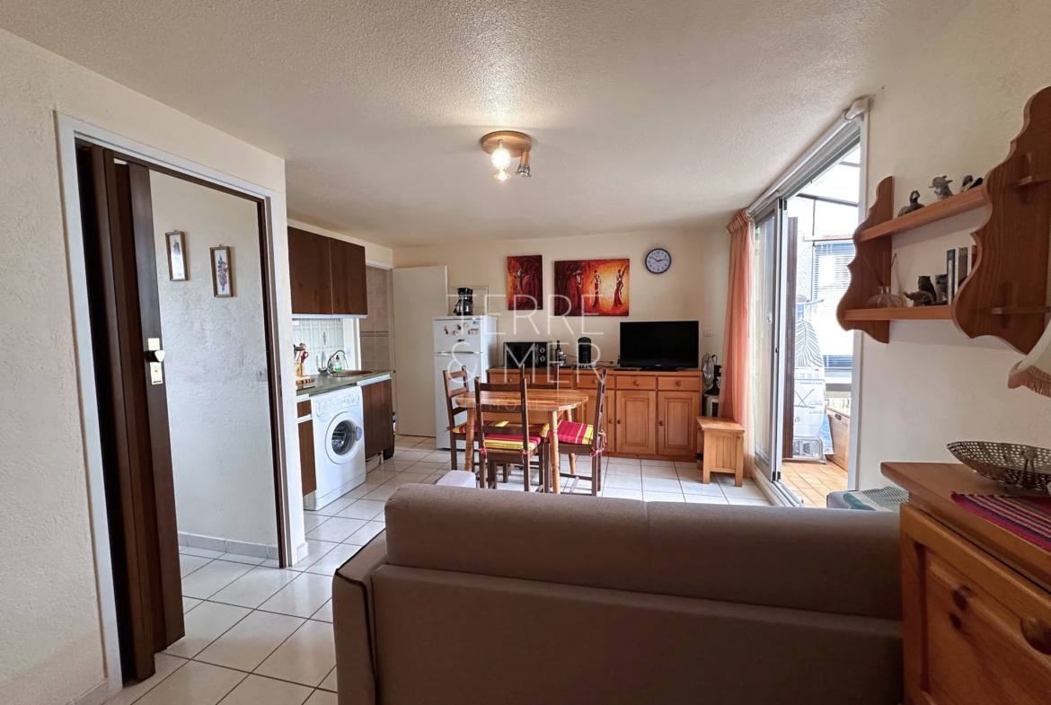 Vente Appartement 2 pièces avec loggia et parking à Saint-Cyprien Plage 