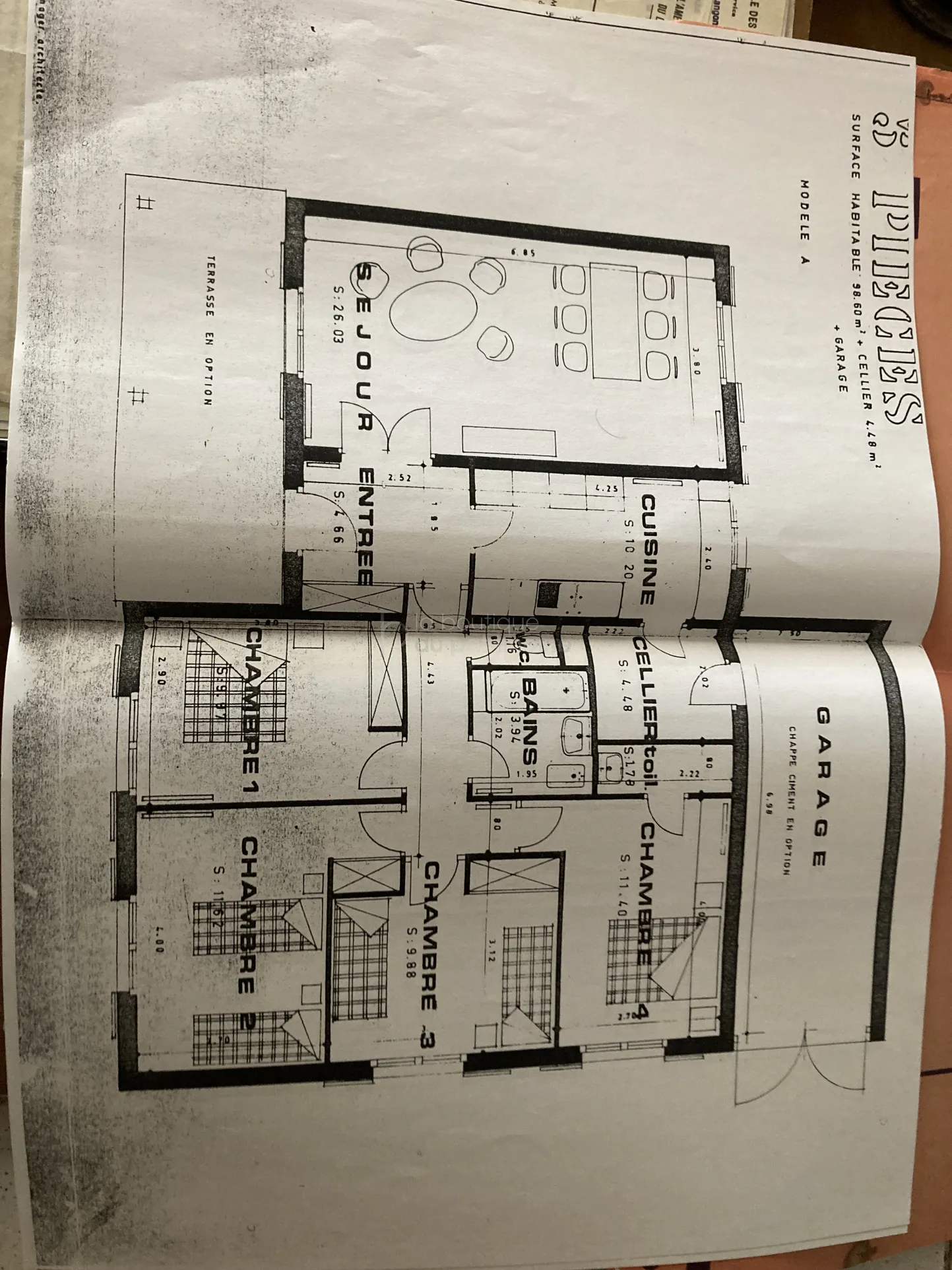 À vendre : Maison de 104 m² à Bazas avec 4 chambres et jardin 