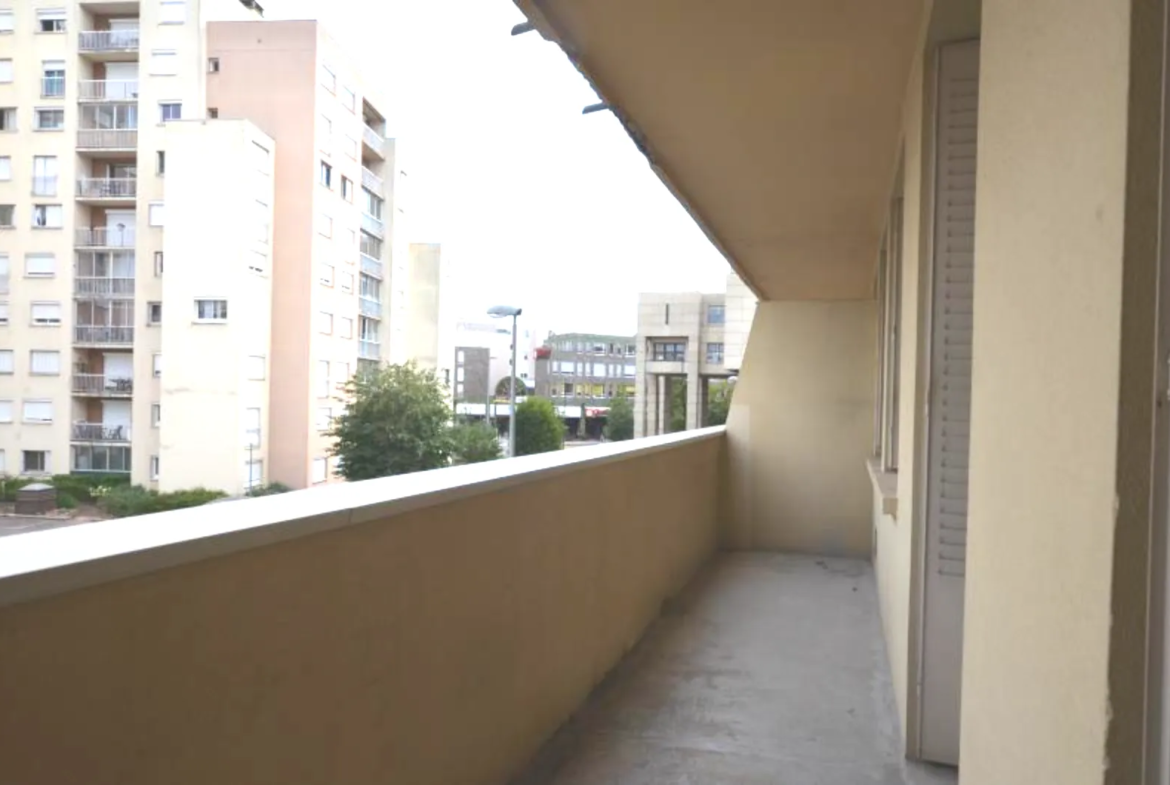 Appartement 3 pièces avec balcon et garage à Dijon 