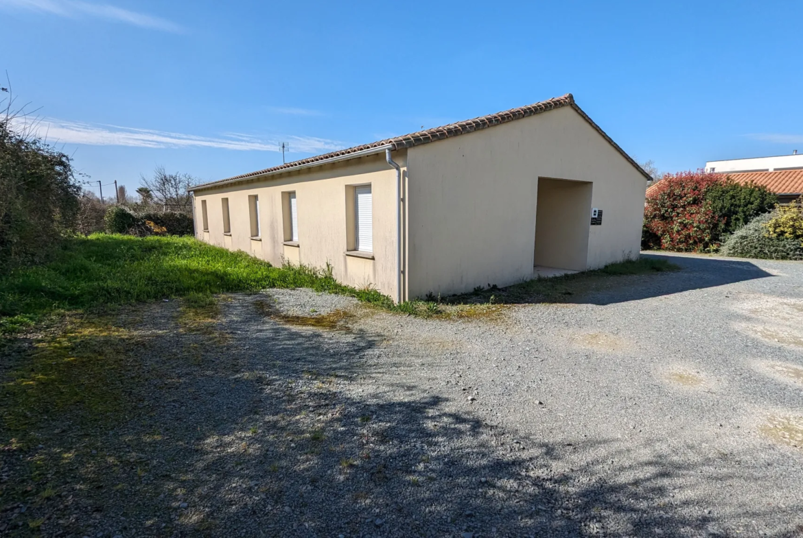 Vente Maison Plain-pied à MAGNE - Ancien Local Professionnel à Réhabiliter 