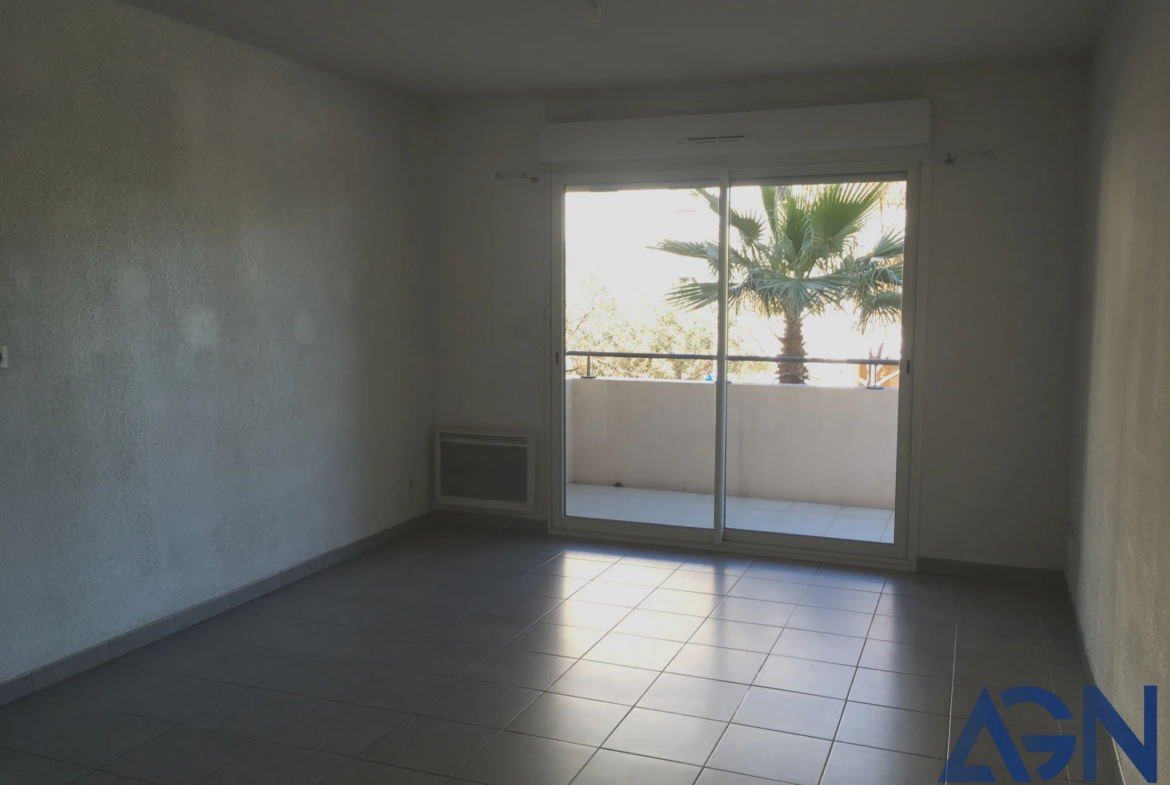 À vendre : Appartement T2 de 42,60 m² avec terrasse et garage à Montpellier 