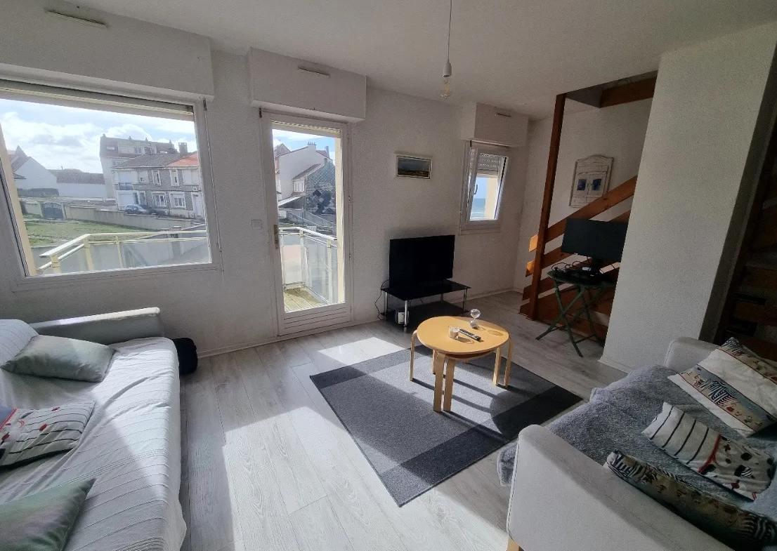 Charmant Duplex 62,71 m² avec Vue Mer à Ambleteuse 