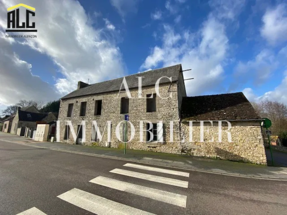 Maison en pierre à restaurer à 10 minutes de Sées