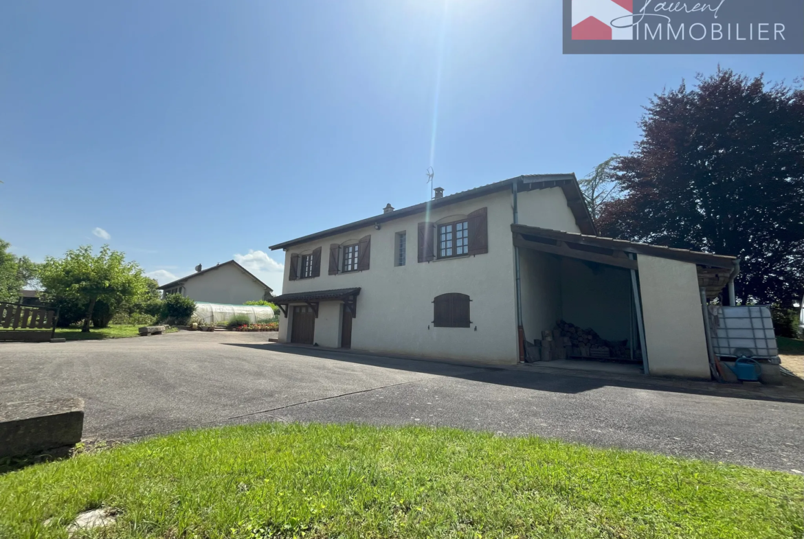 Maison spacieuse à Gorrevod - 4 chambres, 1602 m² de terrain 