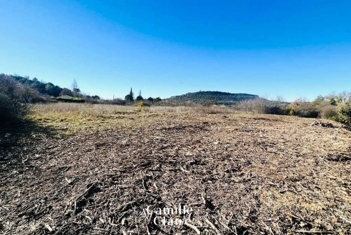 Terrain constructible de 3621 m² à Saint Julien, Haut Var 