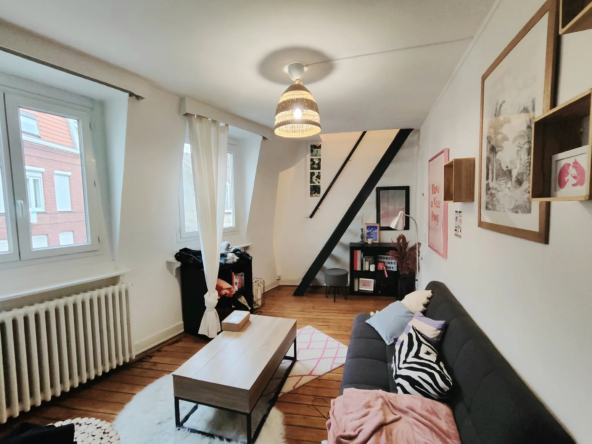 À vendre : Appartement duplex de 47,3 m² à Lille Centre