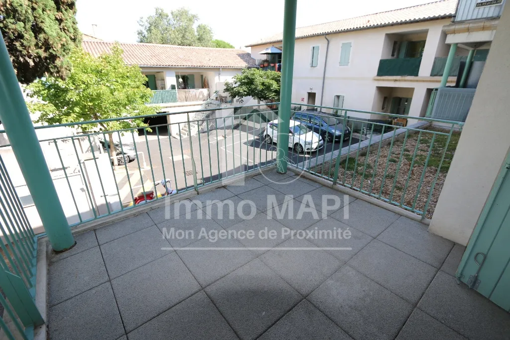 À vendre : Appartement T2 de 41 m² avec terrasse et garage à Villeneuve-lès-Maguelone 