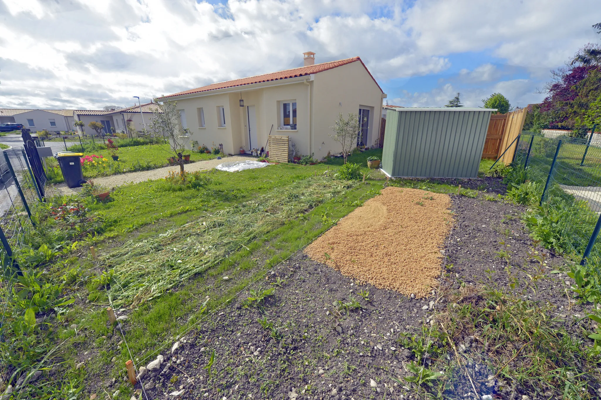 Maison neuve de plain-pied à Semussac - 65 m² avec jardin 