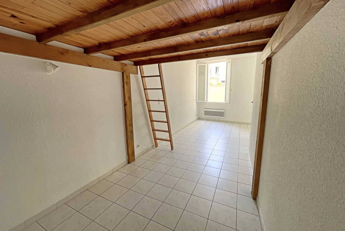 Studio lumineux avec mezzanine à Montpellier - Vente 