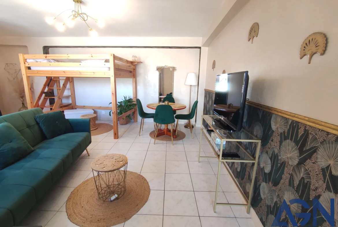 À Vendre : Appartement Studio à Agde avec Grande Terrasse 