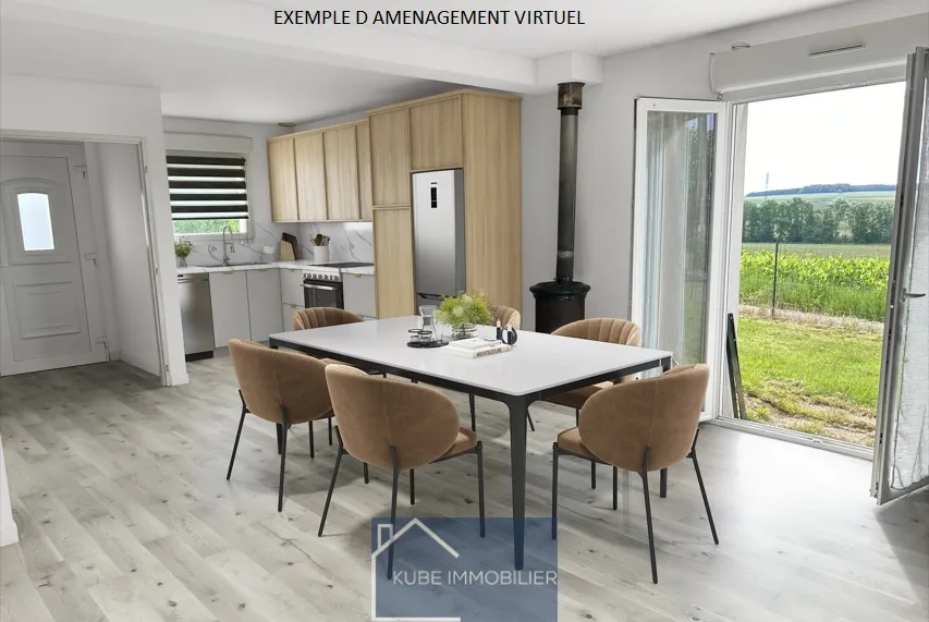 Vente Maison 4 Chambres 105m² à Delme 