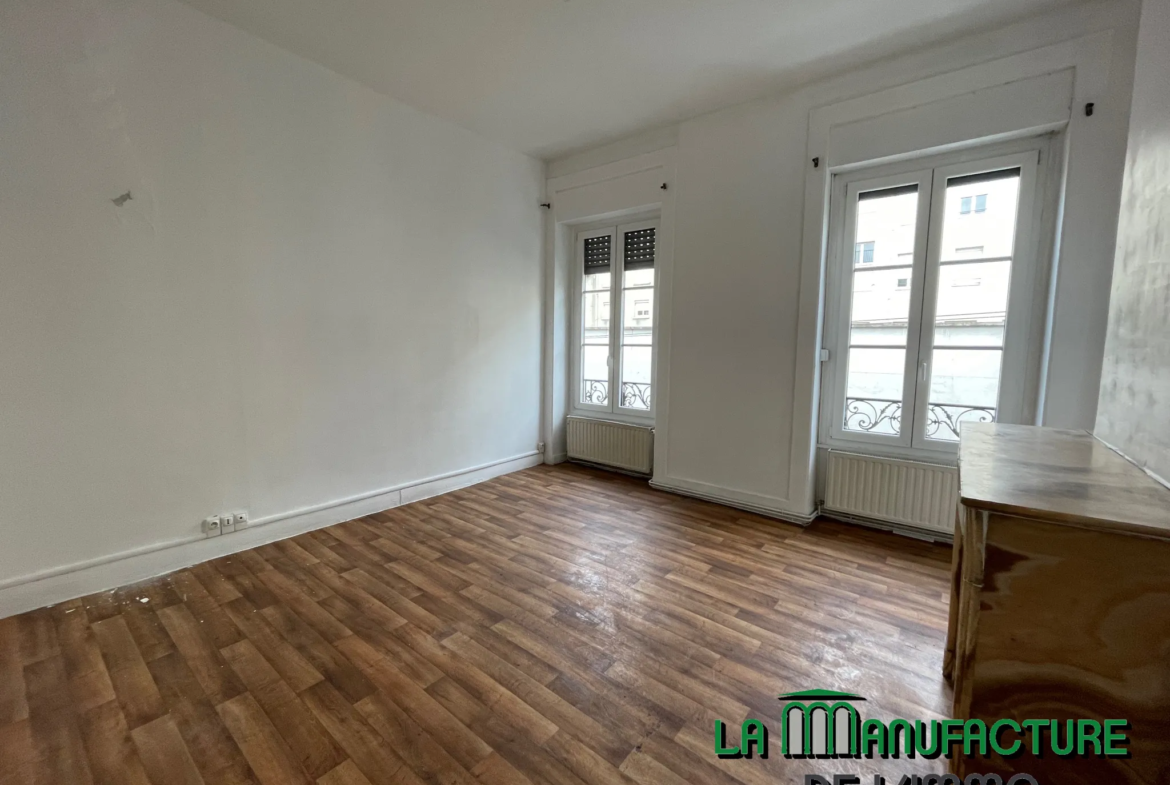 À vendre : Appartement F3 avec 2 caves à Saint-Étienne 