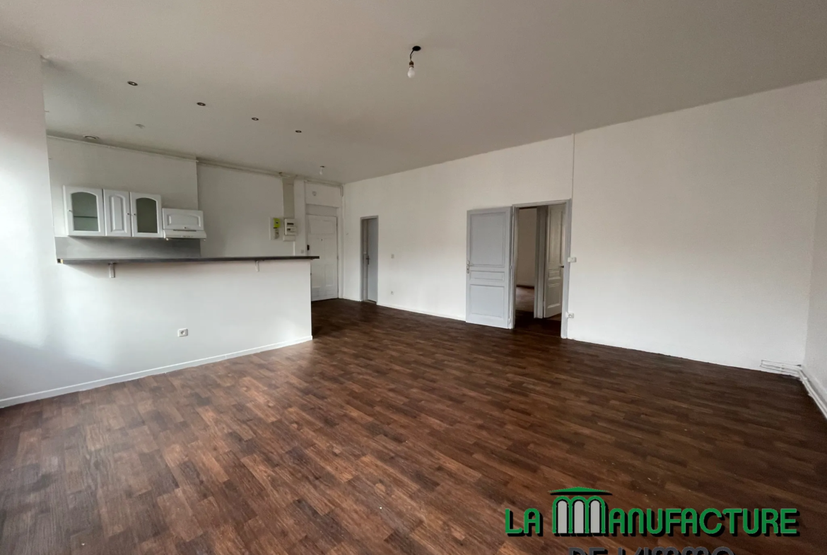 À vendre : Appartement F3 avec 2 caves à Saint-Étienne 