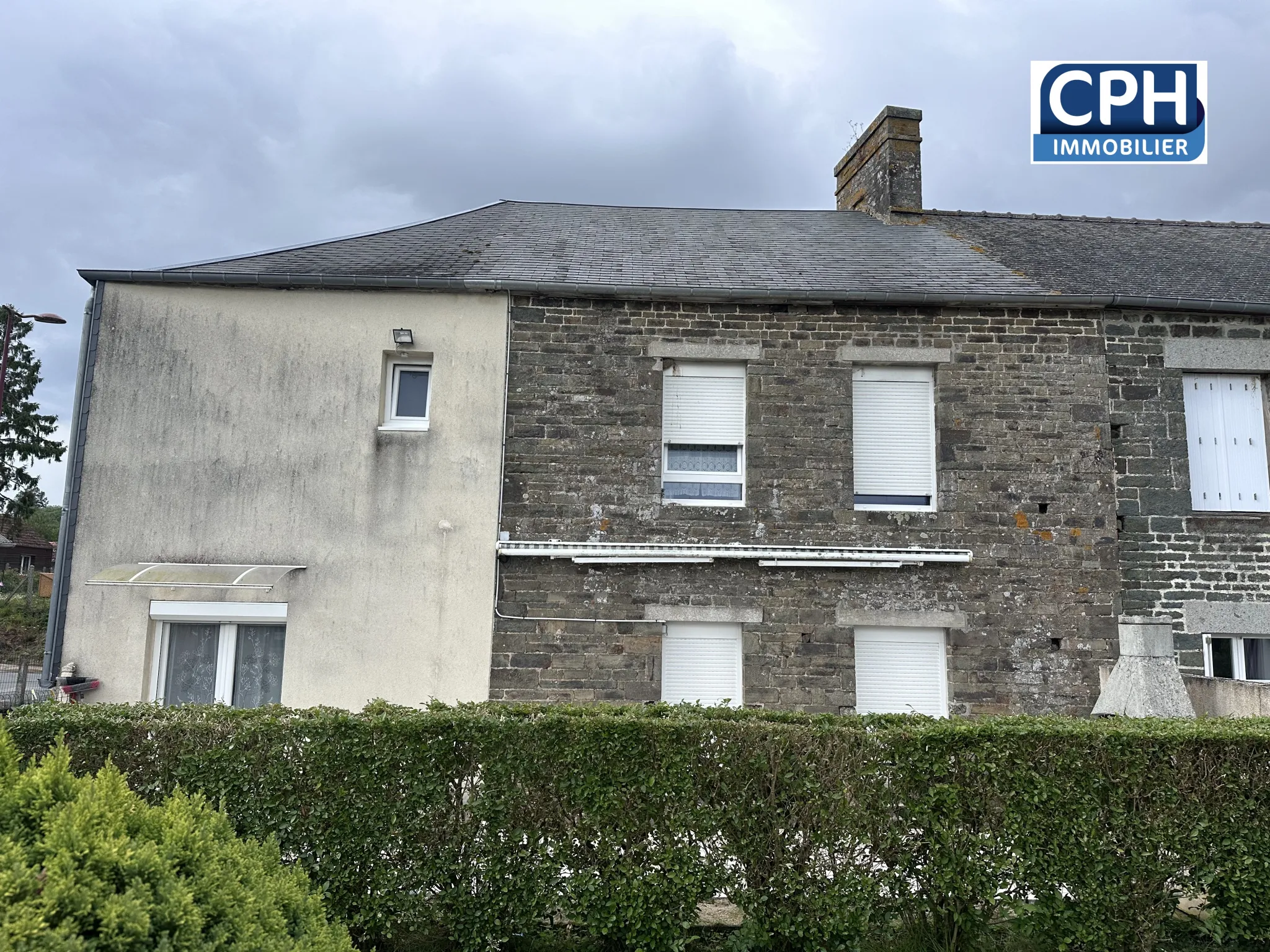 Maison de bourg à Souleuvre en Bocage - 3 chambres avec jardin 