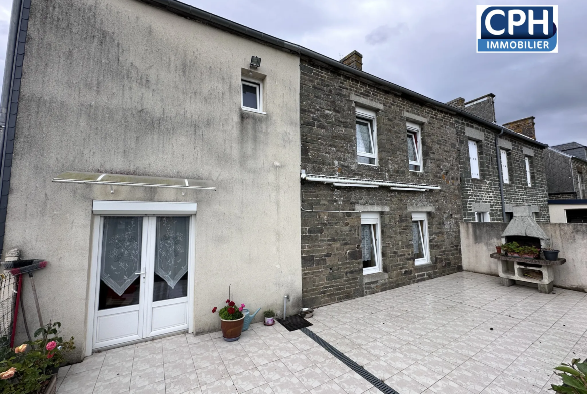 Maison de bourg à Souleuvre en Bocage - 3 chambres avec jardin 