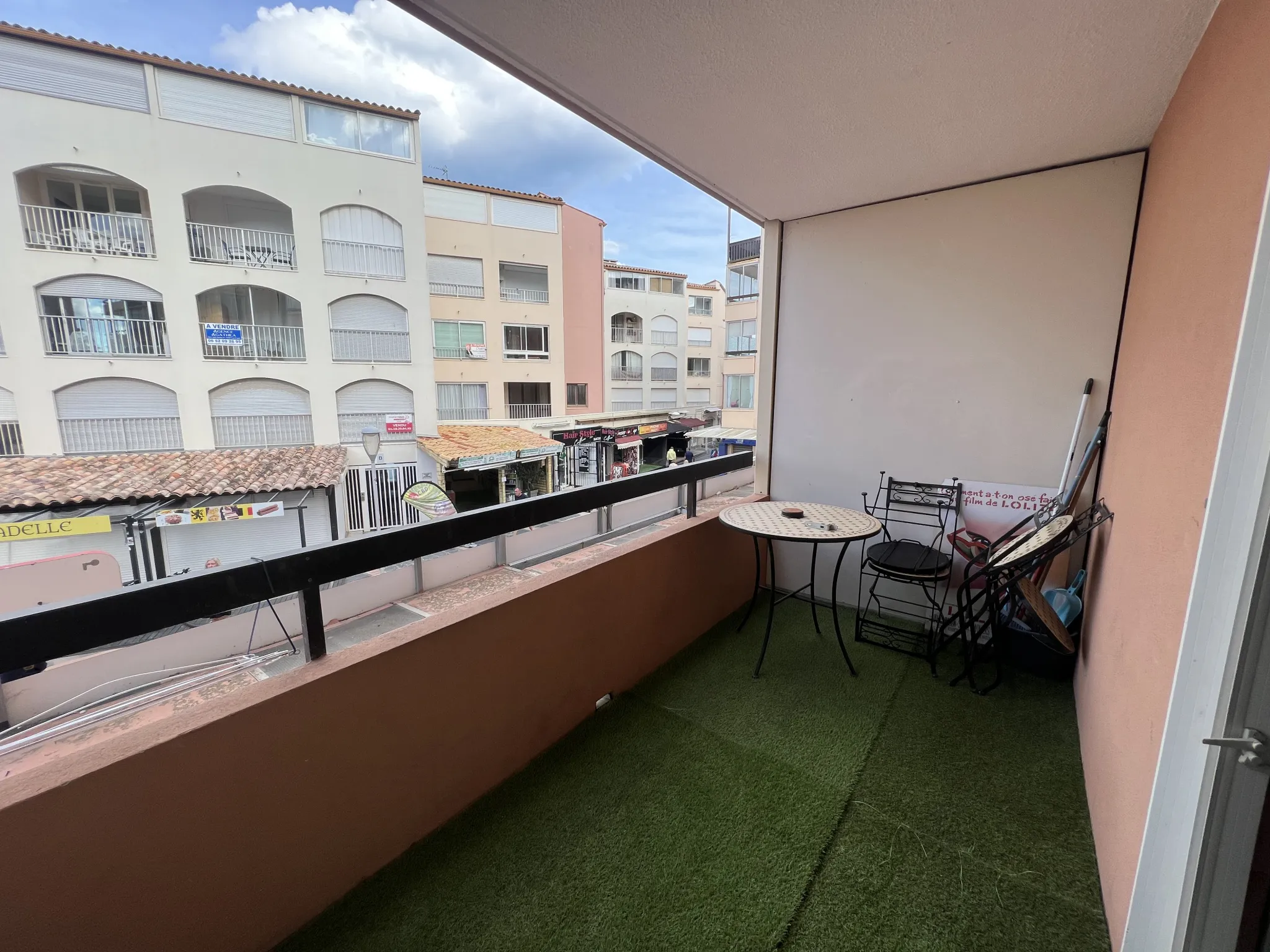 Vente de Studio Cabine avec Terrasse au Cap d'Agde 