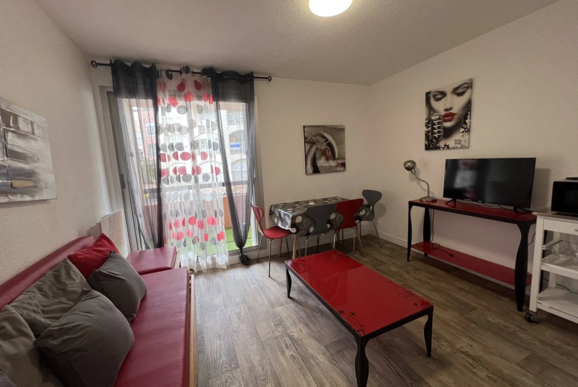 Vente de Studio Cabine avec Terrasse au Cap d'Agde 