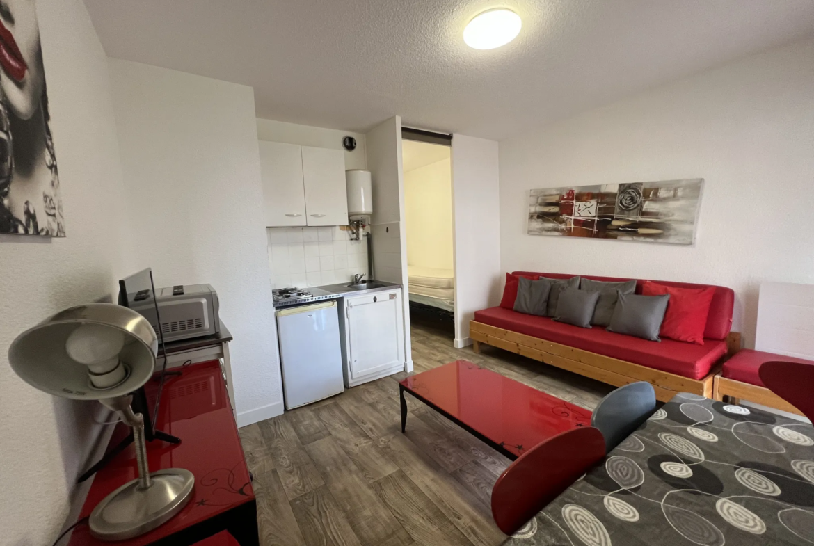 Vente de Studio Cabine avec Terrasse au Cap d'Agde 