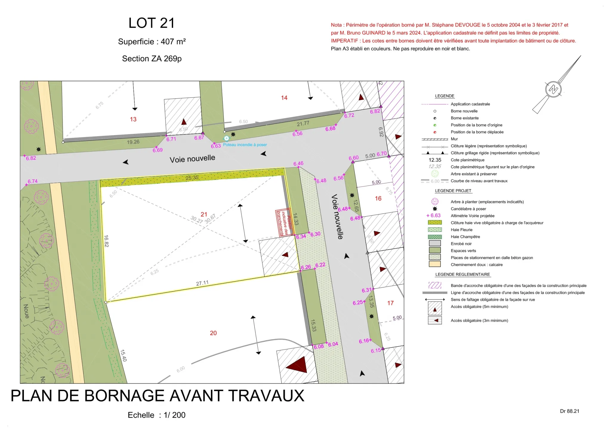 Terrain viabilisé de 408 m² à Mornac-sur-Seudre - Lot 21 