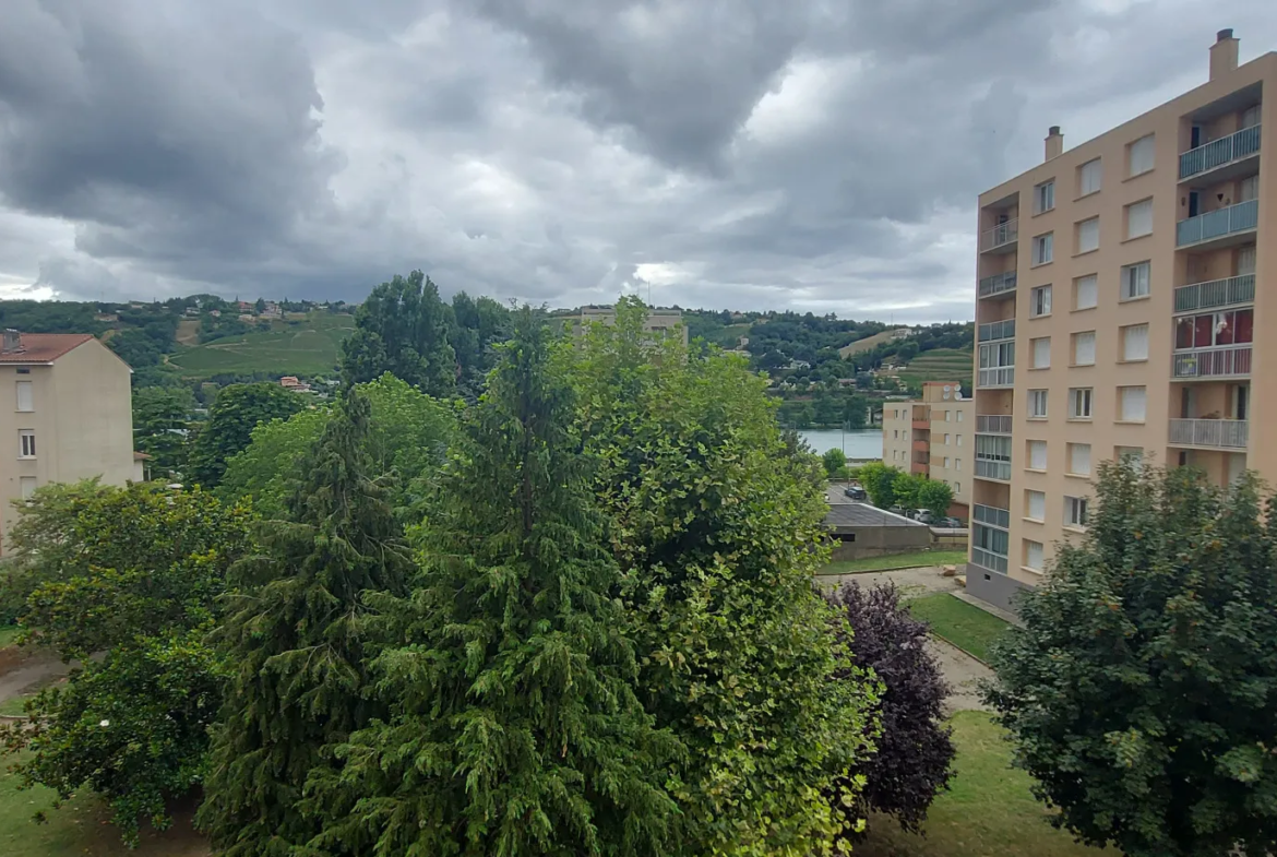 Appartement T4 lumineux avec balcon à Vienne Sud 