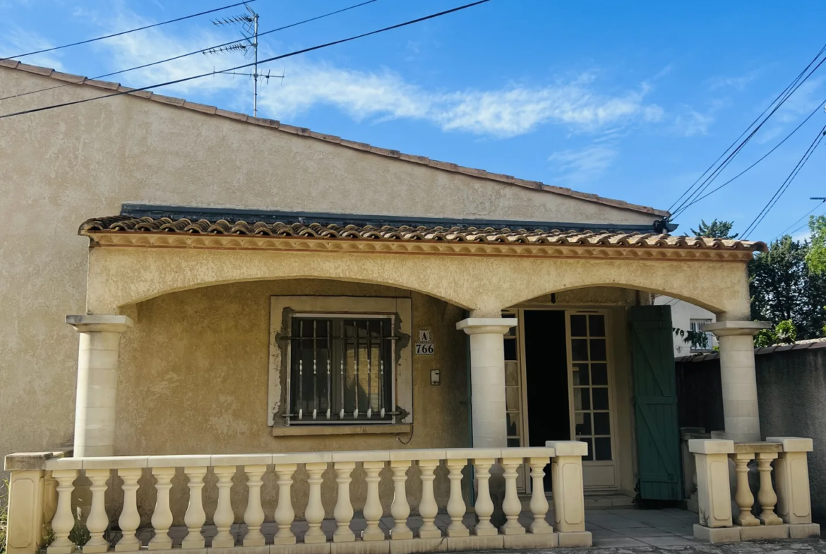 Vente - Villa Type 2 avec cour et terrasse à Lunel Viel 