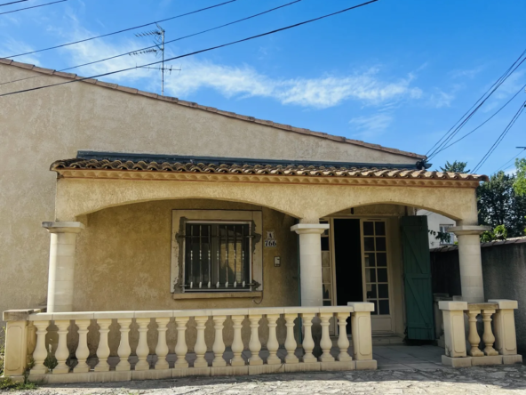 Vente - Villa Type 2 avec cour et terrasse à Lunel Viel