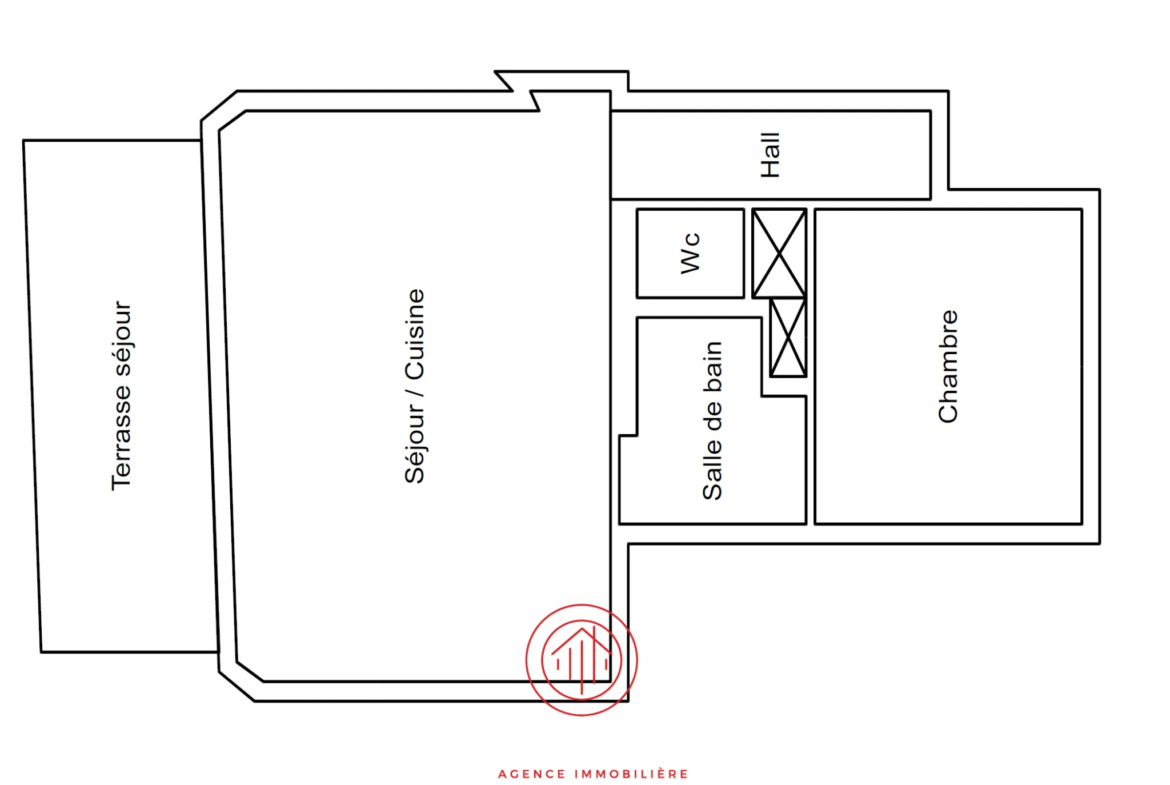 À vendre : Appartement 2 pièces avec terrasse et jardin à Vence 