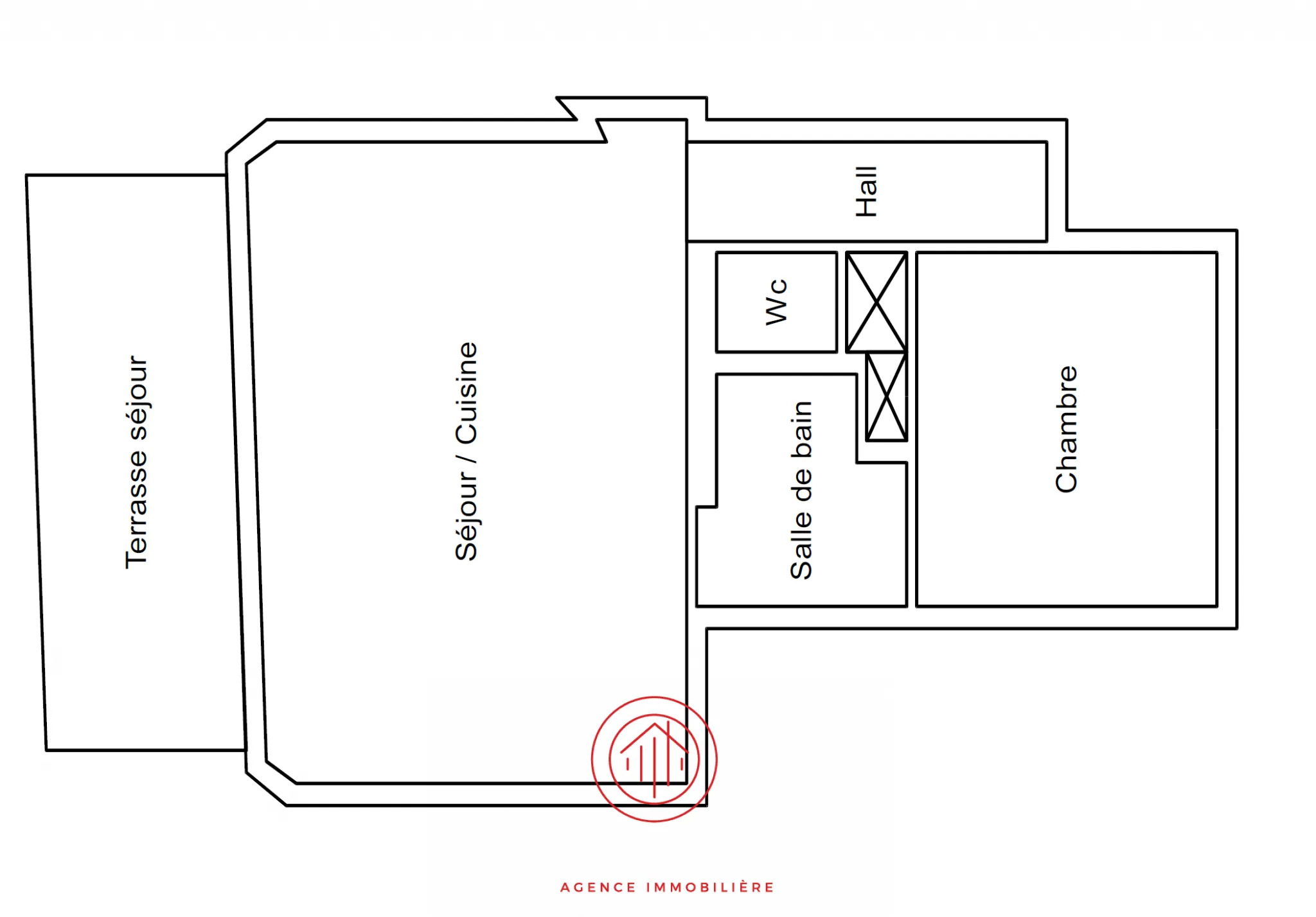 À vendre : Appartement 2 pièces avec terrasse et jardin à Vence 