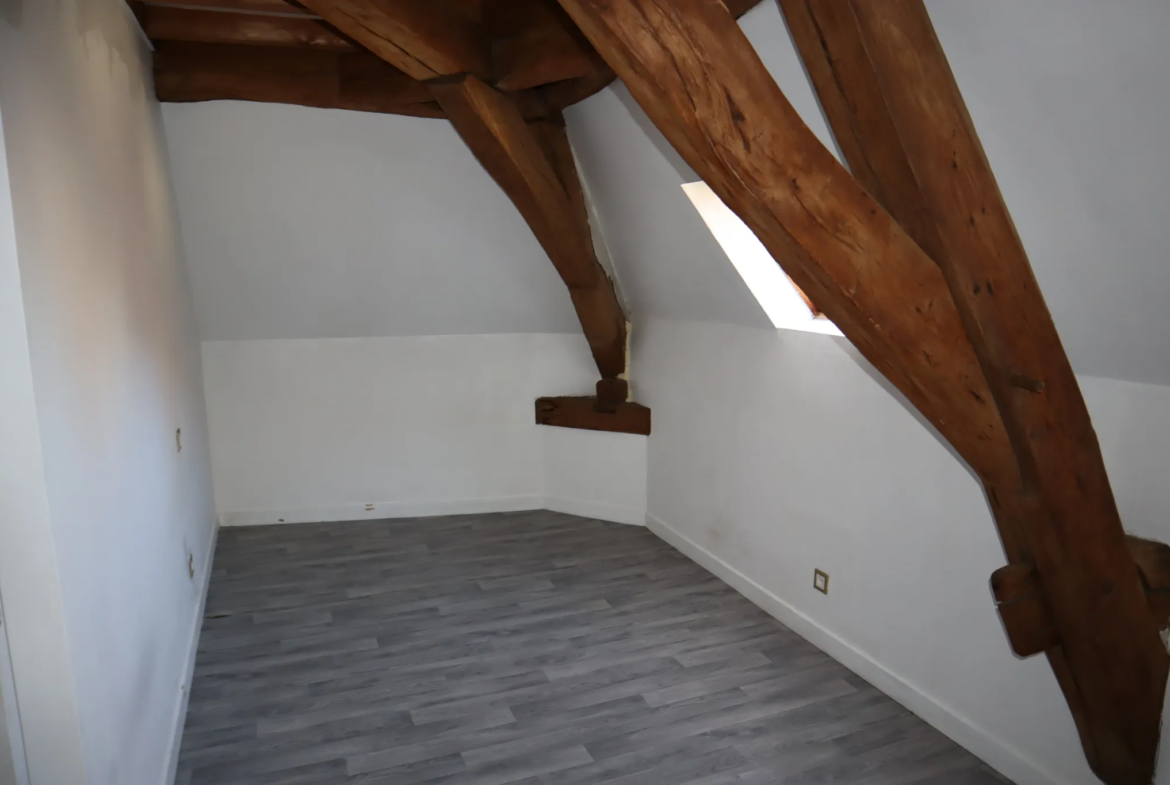 Vente appartement atypique en triplex à Autun 