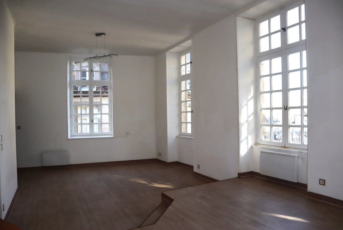 Vente appartement atypique en triplex à Autun 