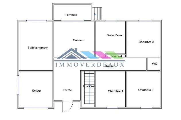 Maison 107m2 3 chambres Chanteheux 