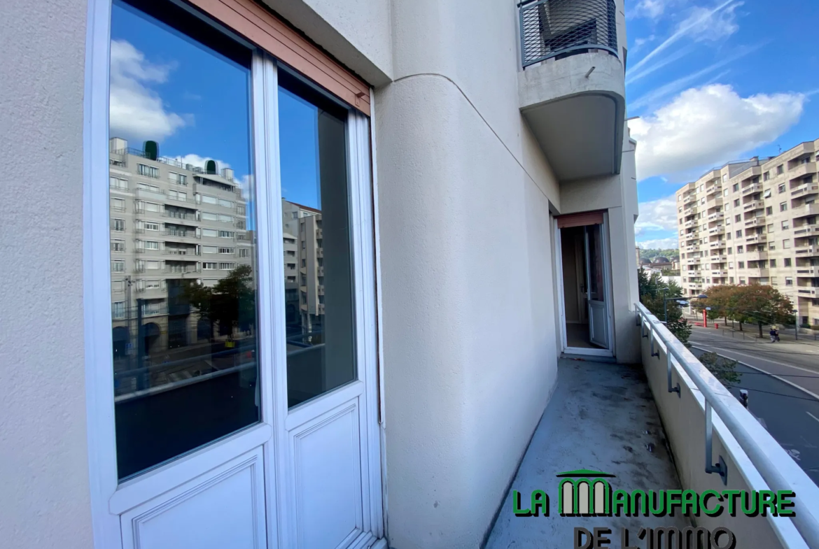 Appartement F6 avec balcon - Place Fourneyron, Saint-Étienne 