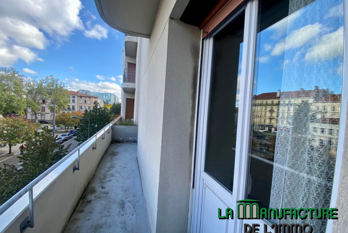 Appartement F6 avec balcon - Place Fourneyron, Saint-Étienne 