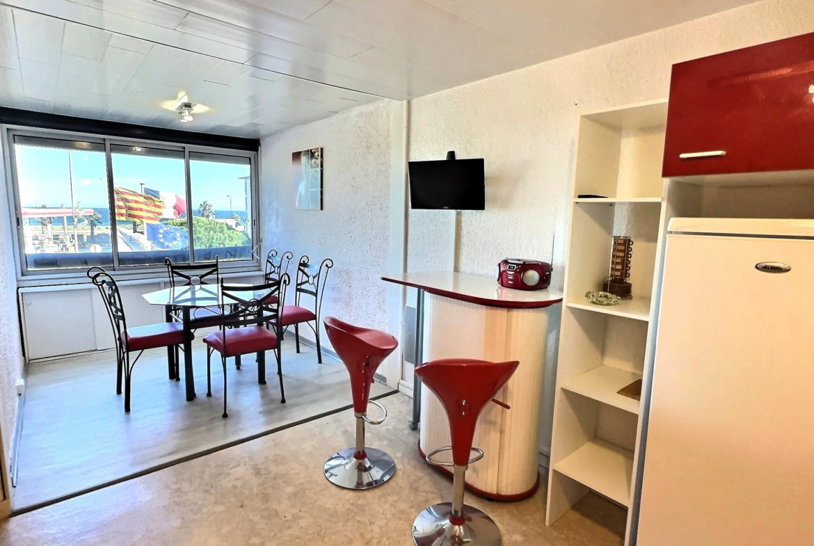 À VENDRE - Appartement T2 rénové à Saint Cyprien Plage, 50 m de la mer 