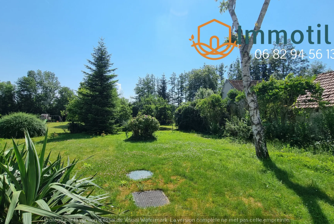 Authentique fermette à Bray-Sur-Seine avec jardin 