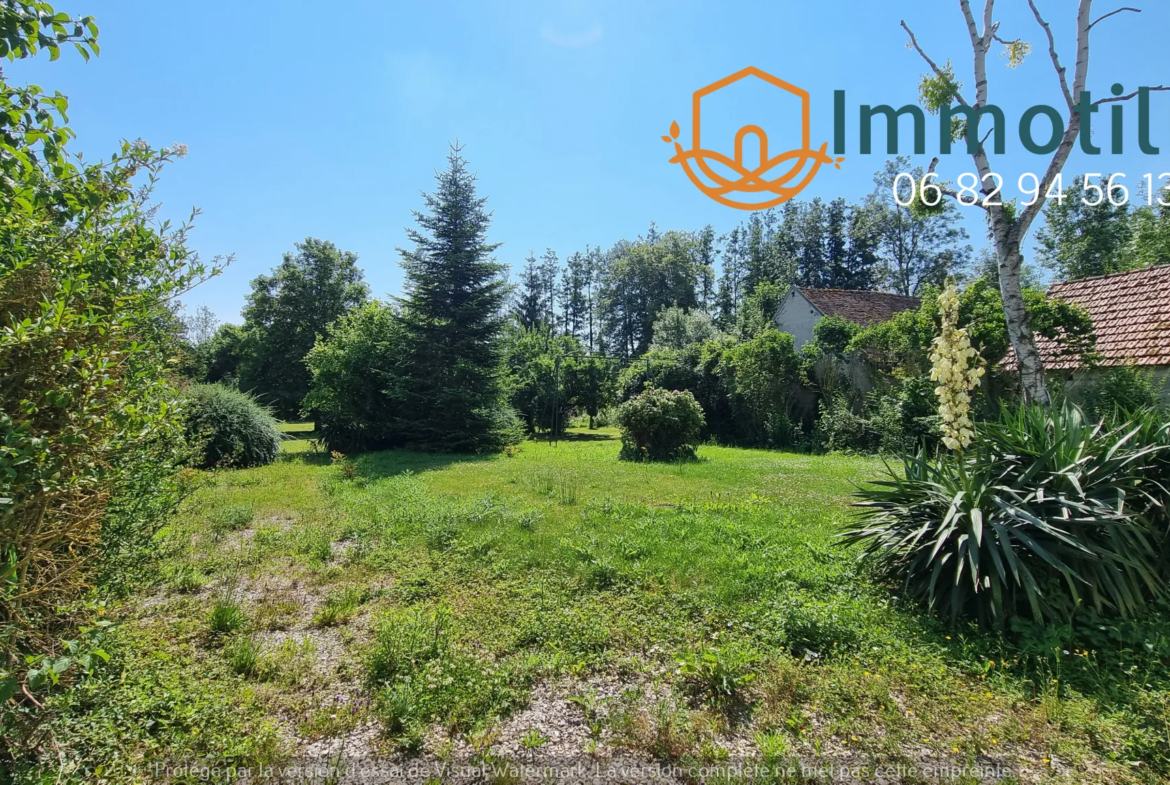 Authentique fermette à Bray-Sur-Seine avec jardin 